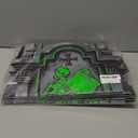 Glowing in The Dark Halloween Tombstones Decoration, 6Pcs 16.5"x10" Spooky Graveyard Outdoor Decor for Yard, Home, Parties, Waterproof Plastic Grave Markers