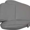 Priprilod Gray Leather Driver Side Bottom Replacement Seat Cover Compatible with Toyota Tundra 2007 2008 2009 2010 2011 2012 2013