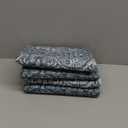 nunubaby Washable Pee Pads for Dogs, Stylish, Non-Slip and Leak-Proof Pee Pads. Reusable Potty Pads for Dogs for Crates and Floors.(Blue/Multi, 18" x24" )