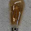 ASOKO 4-Pack LED Dimmable Edison Light Bulbs 40W Equivalent Vintage Light Bulb, 2200K-2400K Warm White (Amber Glass), Antique LED Edison Bulbs, ST64, E26 LED Bulb Base (4W- 4 Pack) (Amber4)
