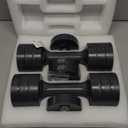Adjustable Dumbbells Hand Weights Set: Sportneer 5 lb Dumbbell Set of 2 Each 2lb 3lb 4lb 5lb Free Weights Fast Adjust Weight 4 In 1 Weights Dumbbells Set for Women Men Home Gym Exercise Training (Carbon Black)