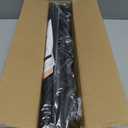 ALLZONE Heavy Duty Tension Shower Curtain Rod 42-83 Inches for Bathroom, Window, Non-Slip, Adjustable with Strong Spring Pole for Closet, Doorway, No Rust, No Drilling, Black