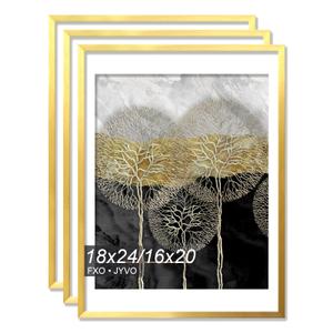 18x24 Picture Frame Set of 3 for Photo Poster Horizontally/Vertically