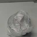 JIKIOU Acrylic Pen Holder, 360-Degree Rotating Pen Holder for Desk, Clear Desk Organizers and Accessories with 5 Compartments Pencil Organizer, Art Supply Storage Box Caddy for Office, Home