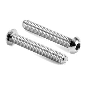 3/8-16 x 2" Button Head Socket Cap Bolts Screws, 10Pcs 304 Stainless Steel 18-8, Allen Hex Drive, Bright Finish by SG TZH(with Hex Spanner)