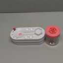 2025 Upgraded Paint Brush Cleaner Tool Brush Rinser, Watercolor/Oil-Based Paintbrush Cleaners, Painting Station Flush My Brush, Gift for Artist Kids Adults and Girls, Pre-Assembled(Pink)