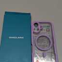 Diaclara Magnetic Designed for 17 Case Full Body Bumper,[Compatible with MagSafe] Military Drop Proof Cover with Built-in Touch Sensitive Anti-Scratch Screen Protector, Purple