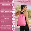 Pilates Kit for Women 13PCS, Pilates Ring Ball Resistance Bands Workout Set | Pilates equipment set for women and beginners, at home pilates kit for mat workouts, toning, stretching and strength training