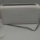 bella 2 Slice Slim Toaster, Fits-anywhere Kitchenware, 6 Setting Shade Control with Reheat & Cancel Buttons, Fits sourdough, 10 Long Slot, Anti Jam & Auto Shutoff, 900 Watt, Oatmilk