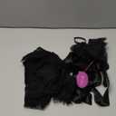 Avidlove Women Sexy Lingerie Set 3 Piece Bra and Panty Sets with Lace Kimono Robe Sleepwear Mesh Nightgown (Large, Black)