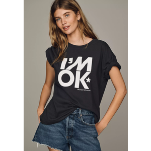 By Anthropologie x Real Fun, Wow! Cotton Graphic Tee, Size L
