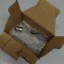 Flicker Flame Light Bulb for Hallowwen Christmas Decorative 3 Watt, 120V, E12 Flame Candelabra Light Bulbs4 Packs