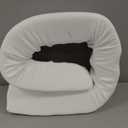 Homemate King Size76"x10"x6" Bed Wedge Pillow for Headboard - Bed Gap Filler(0-8") - Triangle Bloster Pillow Wedge - White