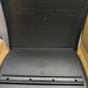 Pair Black Poly Quarter Fenders Set for Semi Truck, 24" x 24" Freightliner Kenworth Peterbilt with Hardware,Heavy Duty Plastic Mud Flaps Kit