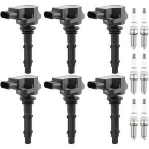 UF535 Ignition Coil Spark Plug Fit for Mercedes Benz CLK350 GLK350 E350 E550 C300 C350 CL550 S550 SL550 ML350 for Dodge Sprinter 2500 3500 V6 3.5L 2005-2014