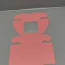 PATIKIL 3.3x2.4x1.2 Paper Soap Box with Window, 40 Pack Homemade Soap Boxes Rectangle Presents Packaging Boxes for Birthday Christmas DIY Craft, Pink