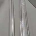 2-Pack Butecare Frameless Shower Door Bottom Seal for Glass Doors Stop Shower Leaks and Create a Water Barrier (3/8 x 39)