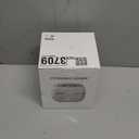 Ultrasonic Retainer Cleaner Machine, 48kHz Dental Cleaning Pod for Night Guards, Mouth Guards, Aligner, Braces, Toothbrush, Jewelry, Ultrasonic Dentures Cleaner with Digital Timer, 220ML, White