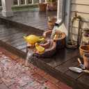 13inch Duck family Gutter Downspout Decorative Outdoor Garden Decor