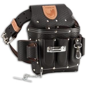 STRONGLAD Heavy Duty Electricians Tool Belt  13 Pocket Top Grain Leather Pouch, Adjustable Fit 2946" Durable Utility Belt for Electrical Work | Rugged Jobsite Organizer | Designed for Pros