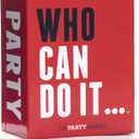 DSS Games Who Can Do It [Compete with Your Friends to Win These Challenges | Adult Party Game | Great for Game Night, Big Groups, Pregames | Gifts for Him]