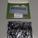 EXPAWLORER 6Pcs Anti Slip Dog Socks to Prevent Licking Paws, Dog Shoes for Hot Pavement Double Sides Dog Boots & Paw Protectors Booties for Hardwood Floors with Grip Small Medium Large Senior Dogs, XS (Black)