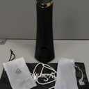 MySmile LP211 Cordless Water Flossers, Portable Rechargeable Oral Irrigator for Teeth Cleaning, 5 Cleaning Modes, IPX7 Waterproof, 8 Replacement Tips and a Storage Pouch (Midnight Black)