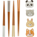 INFUSE 12PC PLAYFUL PALS CHOPSTICKS SET