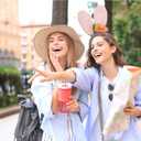 2 x CHARMARK Rabbit Ears Headband Grey, Cute Bunny Ears Headbands with Carrot Costume Headwear