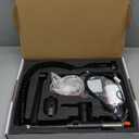 OWOFAN Touchless LED Light Kitchen Sink Faucet Pull Down Sprayer Smart Motion Sensor Activated Hands Free Single Handle Kitchen Faucet Black