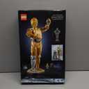 LEGO Star Wars C-3PO Buildable Droid Figure, Build and Display Model with C-3PO Minifigure, Star Wars Collectible for Home or Office Dcor, Nostalgic Gift Idea for Adults, Fans or Collectors, 75398