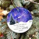 2 x Memorial Ornament  The Sky Looks Different When You Have Someone You Love Up There  Remembrance Gift for Loss of Loved One  Sympathy Bereavement Ornament Keepsake  Memorial Christmas Tree Decor