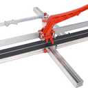48 inch Manual Tile Cutter Machine Single Slide Rail Adjustabl Ceramic Porcelain Tile Cutting Heavy Duty 1200mm