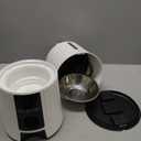 Petory Timed Automatic Cat Feeders  4L Programable Dry Food Dispenser for Cats and Small Medium Dogs 6 Meals with Desiccant Bag Dual Power Supply 10S Voice Recorder