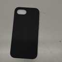 ORNARTO Compatible with iPhone 17e Case and for iPhone 16e Case 6.1", Liquid Silicone 3 Layers Full Covered Soft Gel Rubber Shockproof Cover, Protective Phone Cases for 16e & 17e-Black