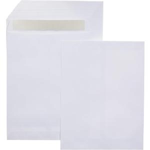 Amazon Basics Catalog Mailing Envelopes, Peel and Seal, 10 x 13 Inch, White, 100-Pack