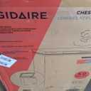 FRIGIDAIRE EFRF5003-BLACK Chest Deep Freezer-Garage-Ready, 5.0 Cu. Ft. Capacity, Black-Adjustable Thermostat-Removable Vinyl Coated Wire Basket-Easy Defrost Drain