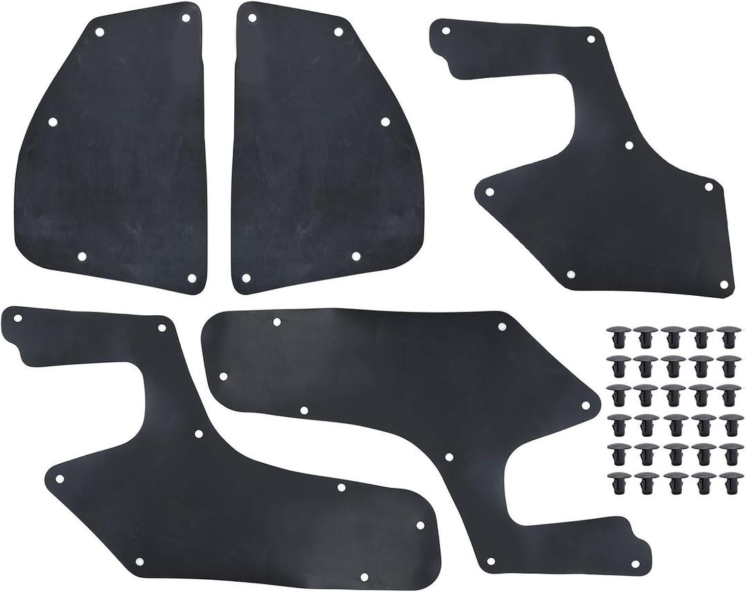 Splash Gurards Fender Liner Shields for Toyota 4Runner 3rd gen N180 1996-2002 & Toyota Hilux Surf SW4 N180 1996-2002 Mud Flaps Guards Mudflaps Mudguards OE# 53887-35010 53735-35020 53735-35030 W/Clips