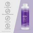 Joico Color Balance Purple Shampoo | For Cool Blonde or Gray Hair | Eliminate Brassy Yellow Tones | Boost Color Vibrancy & Shine | UV Protection | With Rosehip Oil & Green Tea Extract
