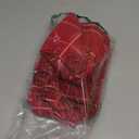 Anyi 100% Cotton Kitchen Towels, Absorbent Dish Towels with Hanging Loop, Soft Kitchen Hand Towels for Washing Drying Dishes(16x26, Set of 3, Redwhite)