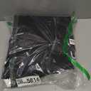 ULTCOVER Patio Coffee Table Cover, Waterproof Rectangular Outdoor Small Side Table Cover 48x26x18 inch, Black