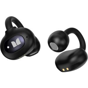 Monster Open Ear AC339 Headphones, Bluetooth 6.0 Earphones Stereo Sound,Open Ear Clip 40 Hours Playback,Touch Control, IPX6 Waterproof,Black