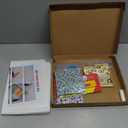 WEBEEDY DIY Bag Quilted Kit Stripes Tote Bag Quilted Starter Kit with Video Tutorial for Beginners Adults Handmade Bags Making with 21 Colors Square Fabrics Instructions and Complete Quilting Tools