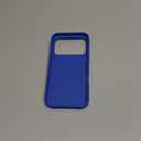 for iPhone 17 Pro Ultra Thin Slim Fit Matte Soft Plastic Case, Minimalist Classic Basic Phone Case, Shockproof Dust-Proof Solid Color Cover Non Silicone, 6.3" Screen 2025 Blue