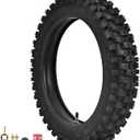Trkimal 90/100-14 Rear Tire Inner Tube Assembly Tyre for Motocross Off Road Dirt Pit Bike (90/100-14)