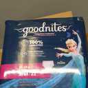 Goodnites Girls' Nighttime Bedwetting Underwear, Size S/M (43-68 lbs), 44 Ct (2 Packs of 22), 