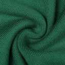 Vssjavun Men's Mock Neck Shirt Short Sleeve Turtleneck T-Shirt Slim Fit Pullover Casual Basic Tee (Green, L)