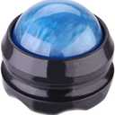 ZONGS Manual Massage Ball Pain Relief Back Roller Massager Self Massage Therapy and Relax Full Body Tools for Sore Muscle Joint Pain Essential Oils or Lotion Relax (Blue)