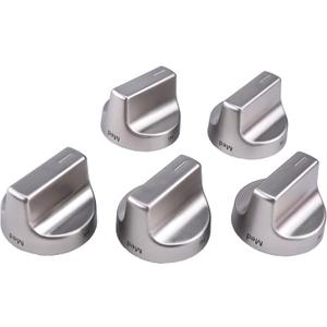 5 Pcs Plastic Stove Knob W11159630 Compatible with Whirlpool Stove Kip 5t09 Knob Series WFG525S0HV0 WFG525S0JV0 WFG525S0HZ0 WFG525S0JZ0 WFG525S0HD0
