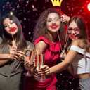 Cabilock 20 Pcs Lips Photo Props on Sticks for Parties Wedding Birthdays Fun Lipstick Decoration Festival Photobooth Accessories